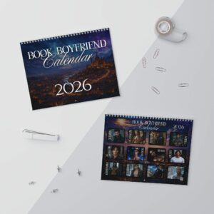 Fae Warrior Book Boyfriend Romantasy 2026 Calendar