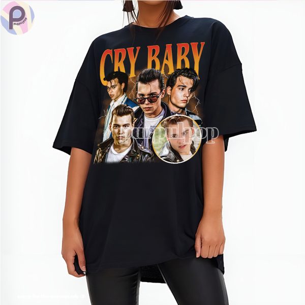 Cry Baby Johnny Depp Shirt