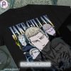 Sasuke Uchiha Naruto Vintage Retro Shirt
