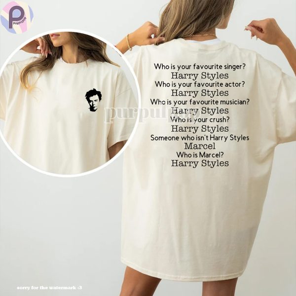Harry Styles Text Shirt