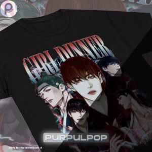 Jae Shin The Ghost Nocturne Girl Dinner Manhwa BL Shirt