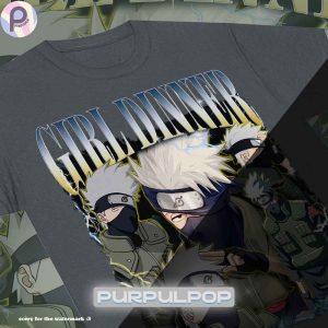 Kakashi Hatake Naruto Anime Manga Shirt