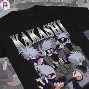 Kakashi Hatake Naruto Vintage Retro Shirt