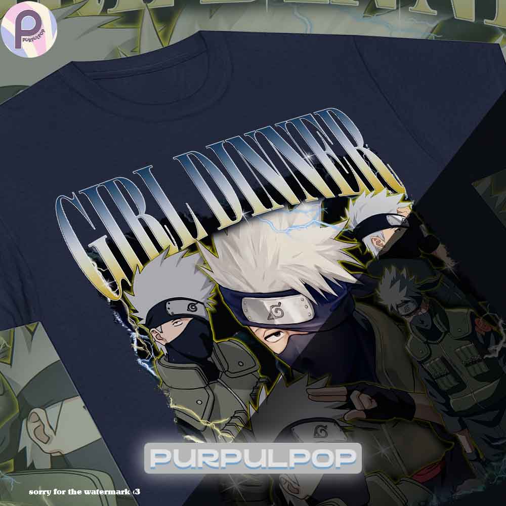 Kakashi Hatake Naruto Anime Manga Shirt Kakashi Hatake Naruto Anime Manga Shirt