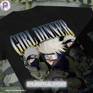 Kakashi Hatake Naruto Anime Manga Shirt