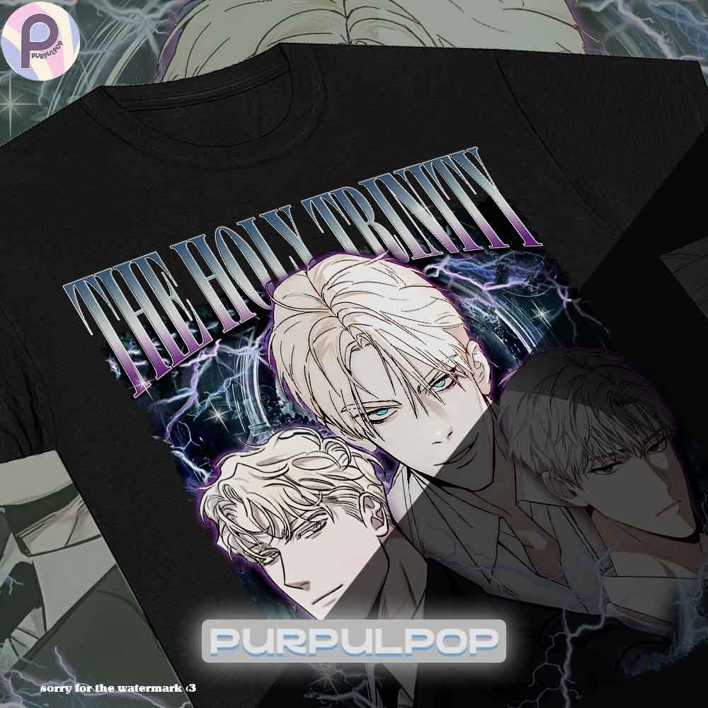 The Holy Trinity Zhenya Ilay Caesar Manhwa BL Shirt The Holy Trinity Zhenya Ilay Caesar Manhwa BL Shirt