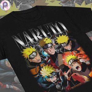 Naruto Uzumaki Anime Manga Vintage Retro Shirt