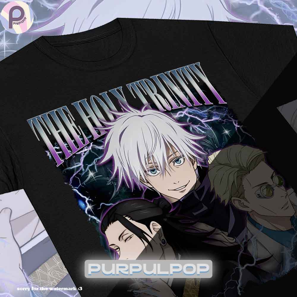 The Holy Trinity Gojo Geto Nanami JJK Shirt The Holy Trinity Gojo Geto Nanami JJK Shirt