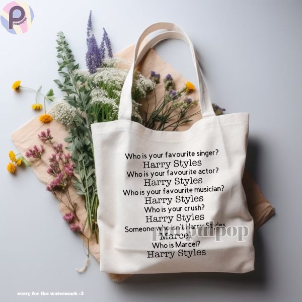 Favourite Singer Harry Styles Tote Bag