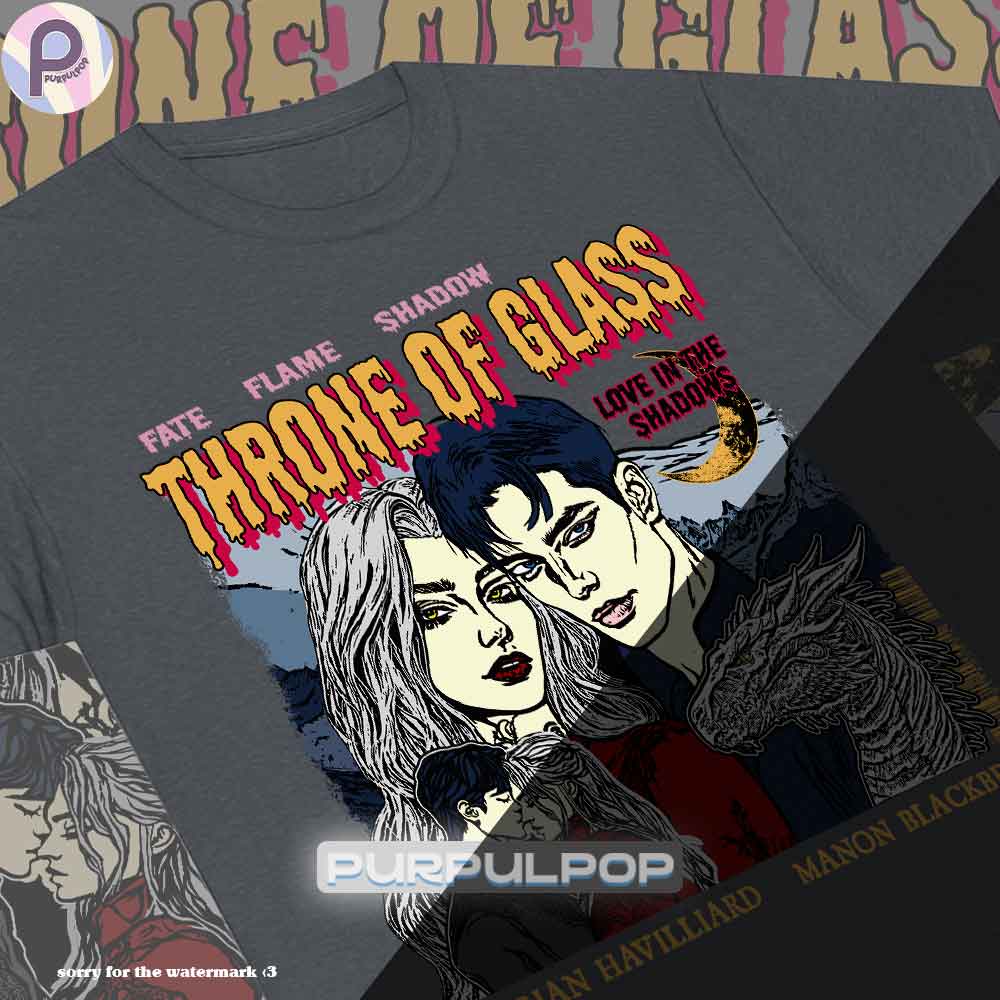 Manon Dorian Throne of Glass SJM Vintage Art Shirt Manon Dorian Throne of Glass SJM Vintage Art Shirt