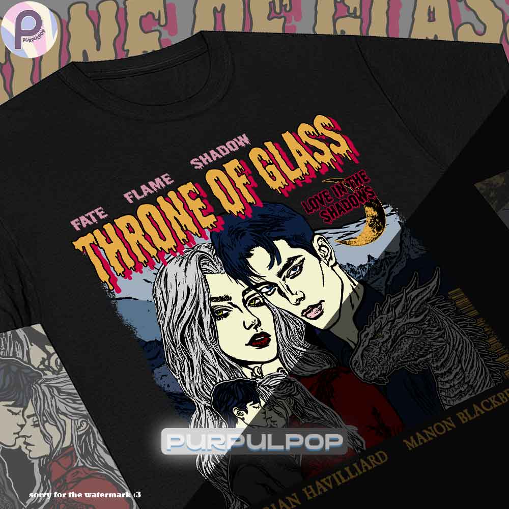 Manon Dorian Throne of Glass SJM Vintage Art Shirt Manon Dorian Throne of Glass SJM Vintage Art Shirt