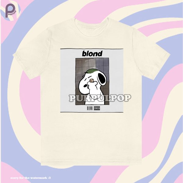 Blond Frank Ocean Snoopy Shirt