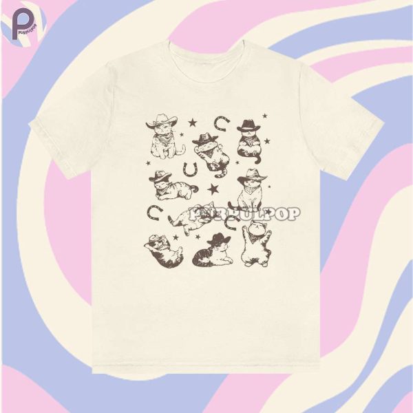 Cowboy Cat Vintage Shirt