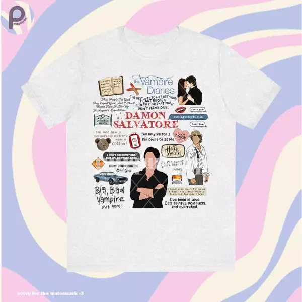 Damon Salvatore Quote Shirt