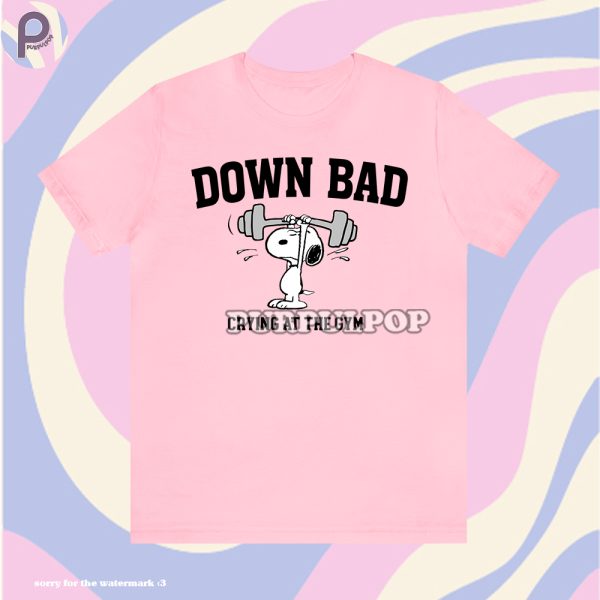 Down Bad Taylor Swift Snoopy Shirt