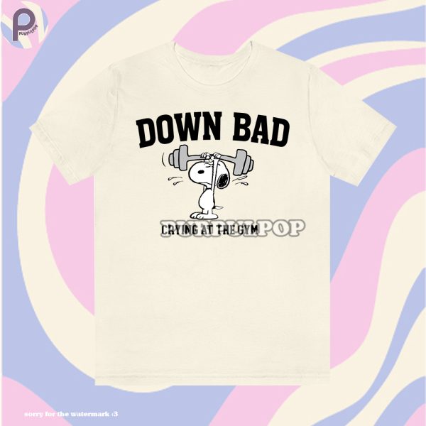 Down Bad Taylor Swift Snoopy Shirt