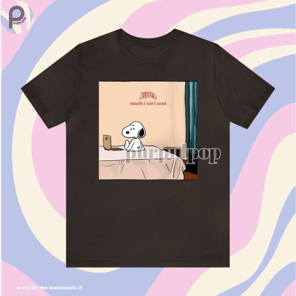 Snoopy Emails I Can’t Send Sabrina Shirt