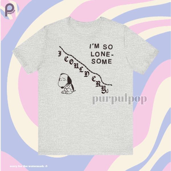 I’m So Lonesome I Could Cry Snoopy Shirt