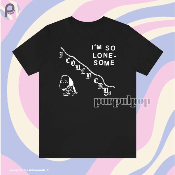 I’m So Lonesome I Could Cry Snoopy Shirt
