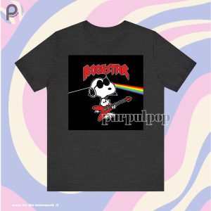 Snoopy Rock Star Rock n Roll Shirt