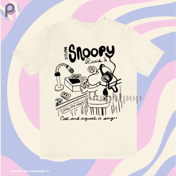 Snoopy Radio Shirt