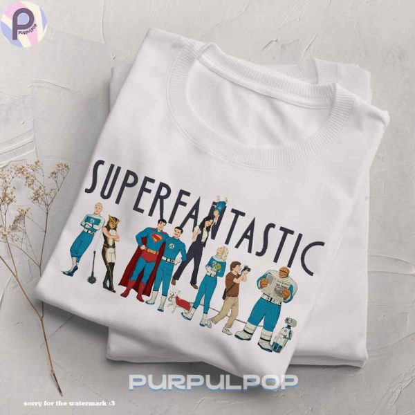 Super Fantastic Superman F4 2025 Movie Shirt