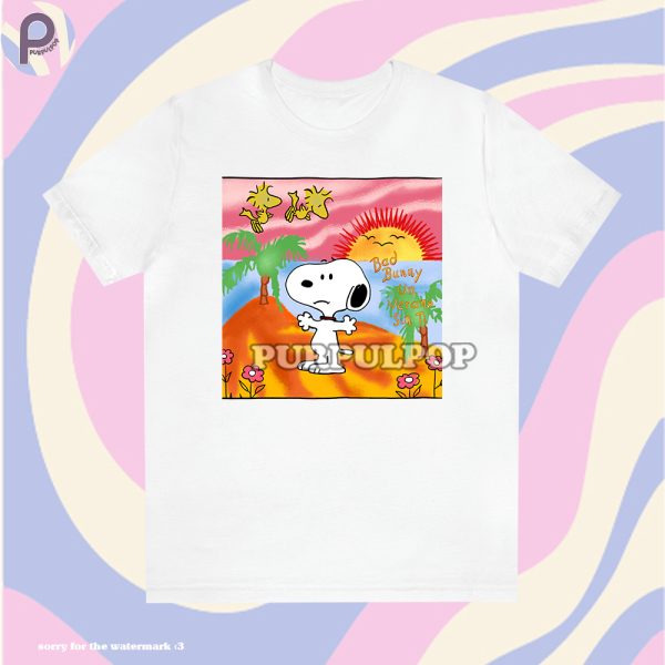 Un Verano Sin Ti Bad Bunny Snoopy Shirt