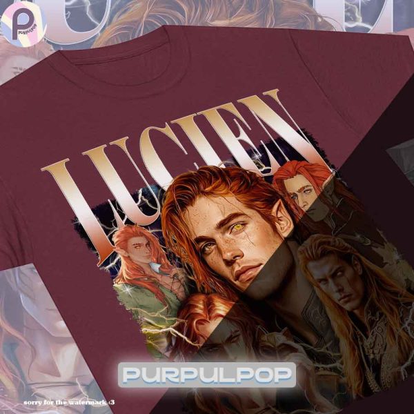 Lucien ACOTAR Sarah J Maas Book Shirt
