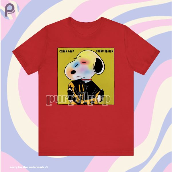 Conan Gray Found Heaven Snoopy Shirt