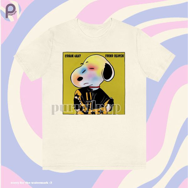 Conan Gray Found Heaven Snoopy Shirt