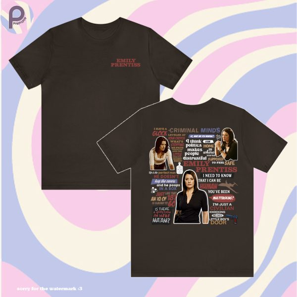 Emily Prentiss Criminal Minds Shirt