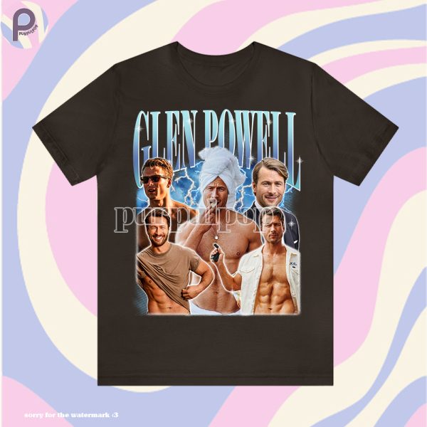 Glen Powell Vintage Shirt