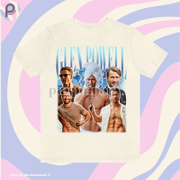 Glen Powell Vintage Shirt