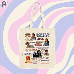 Scream Quote Tote Bag