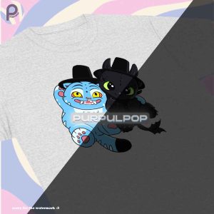Derpy Tiger x Toothless Dragon Kpop Demon Hunters Shirt