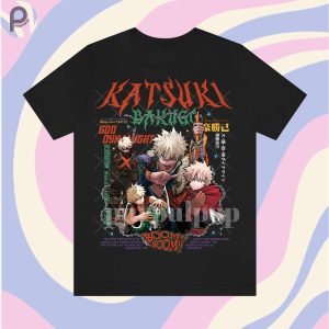 Katsuki Bakugo My Hero Academia MHA Shirt