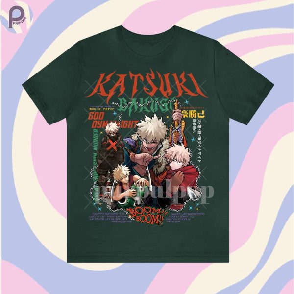 Katsuki Bakugo Chain Shirt