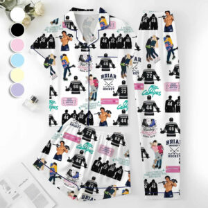 Off Campus Bookish Hockey Romance Pajamas