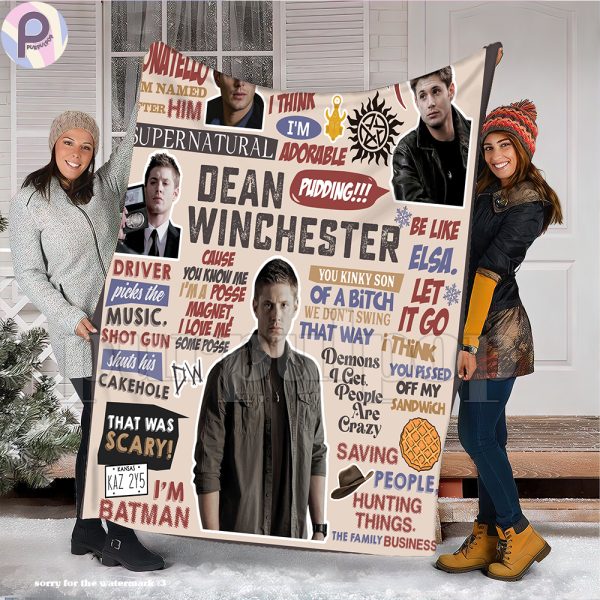 Dean Winchester Blanket