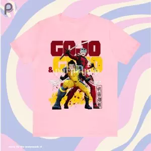 Gojo Geto Deadpool Wolverine Shirt