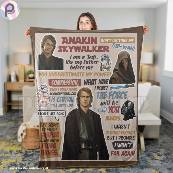 Anakin Skywalker Blanket