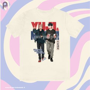 Gojo and Yuta Silhouette Shirt