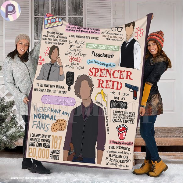 Spencer Reid Blanket