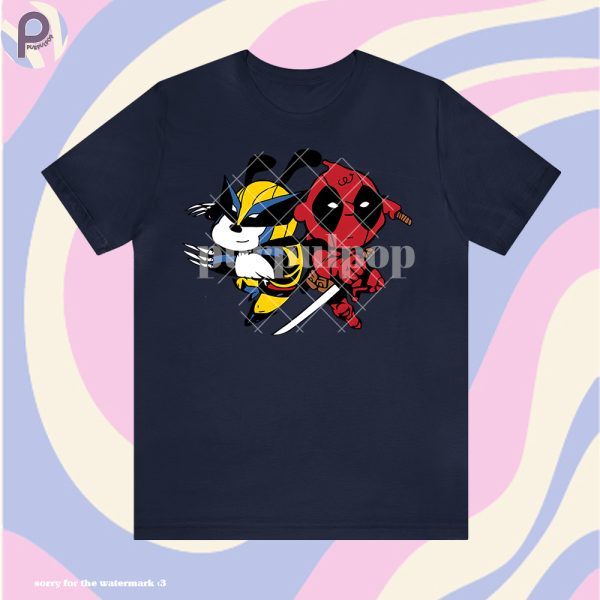 Snoopy Peanuts Deadpool Shirt