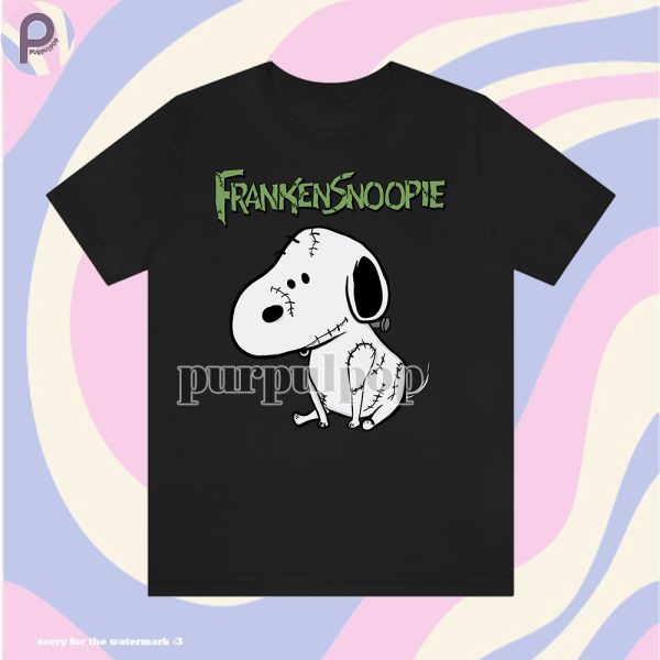 Frankensnoopie Halloween Shirt