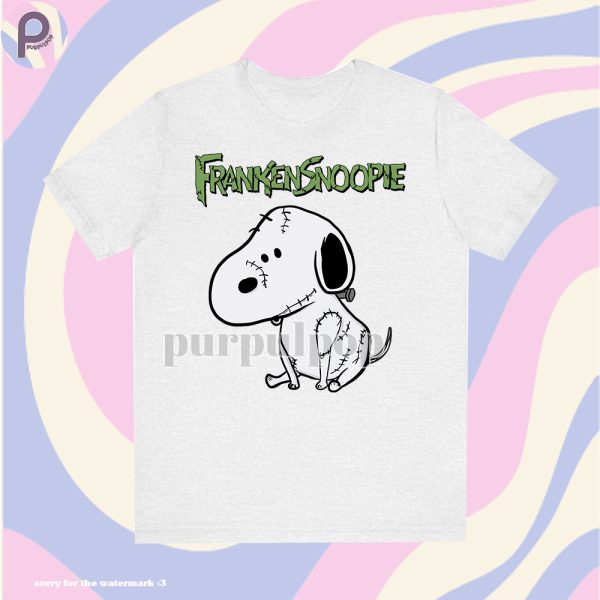 Frankensnoopie Halloween Shirt