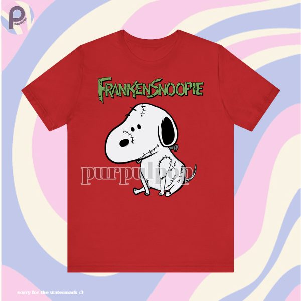 Frankensnoopie Halloween Shirt