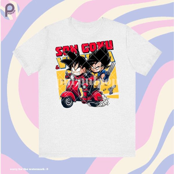 Son Goku Deadpool Shirt