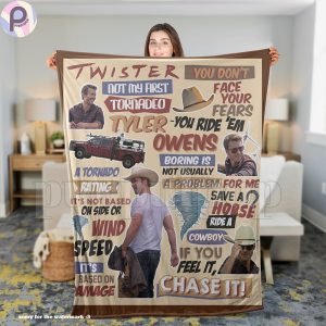 Twister Movie Blanket