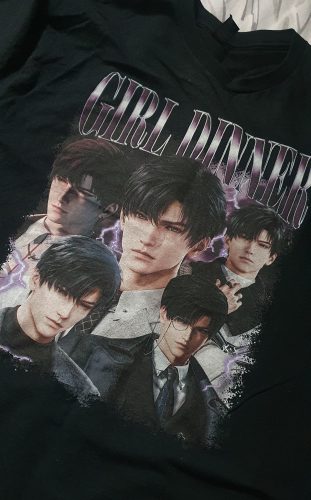 Zayne Love and Deepspace Girl Dinner Shirt photo review